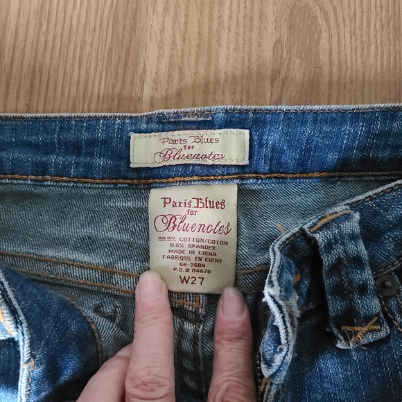 Paris Blues Jean's Size 27  Inseam 32 - Picture 3 of 4